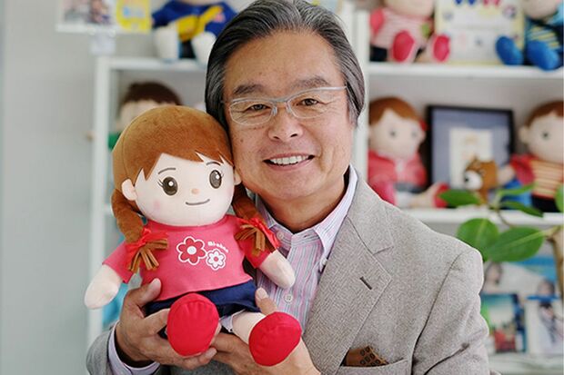 パートナーズの盛田会長。みーちゃんのよさは一緒に暮らしてみるとよくわかるという