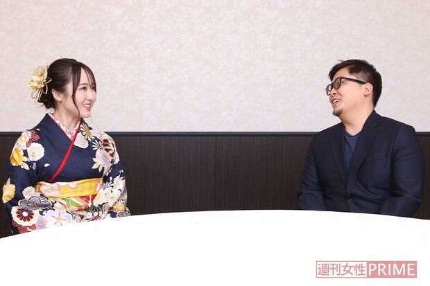 対談する本田望結と澤井直人