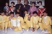 第22回輝け!日本歌謡大賞、記者会見にて。1991年にはとんねるずが大賞、SMAPと中島美智代が新人賞に
