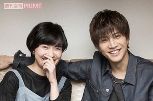 土村芳、岩田剛典　撮影／廣瀬靖士