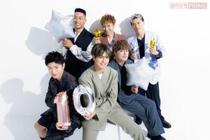 デビュー10周年のGENERATIONS（撮影／矢島泰輔）