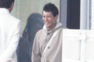 ドラマロケ中の中居正広