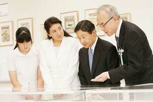 2015年7月、東京都内にある『昭和館』で戦後70年の特別企画展をご覧になったご一家