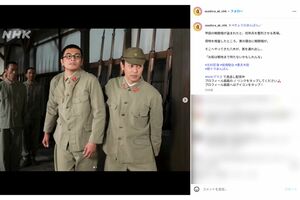 軍隊時代の『あんぱん』に視聴者困惑(『あんぱん』公式インスタグラムより)