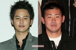 妻夫木聡、松坂大輔（ともに2006年）
