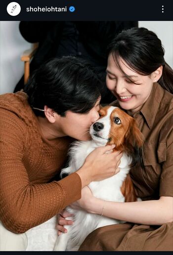 大谷翔平公式Instagramより