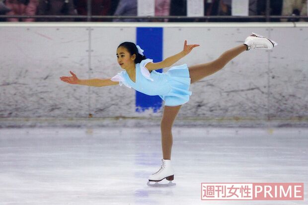 '07年4月のフィギュアスケートの大会で高校生以下の部で優勝された佳子さま