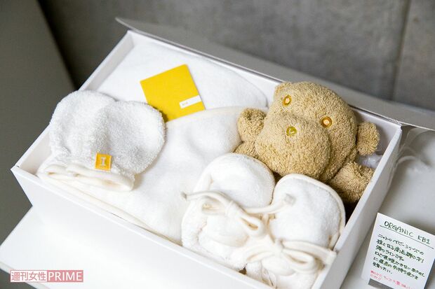 赤ちゃんが口に含んでも安全なタオルを使ったクマの“オリガミ”　撮影／伊藤和幸