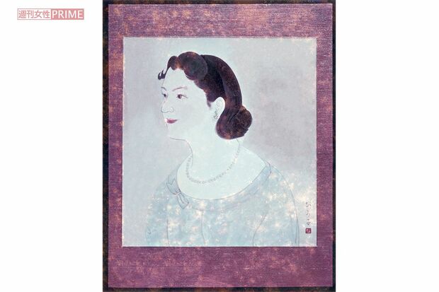 古川さんが描いた美智子さまの肖像画
