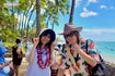 TAKESHIの誕生日を祝うべくハワイを訪れたふたり。園山からのサプライズは大成功だった