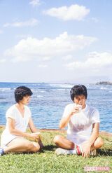 結婚式の翌日には、ハワイへ新婚旅行に（'80年11月20日）　撮影／週刊女性写真班