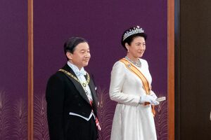 元日の午前中に行われる新年祝賀の儀で女性皇族が着けられているティアラ。2021年以降はコロナ禍で苦労する国民の状況に鑑み、着用をとりやめていらっしゃる。今度の正月は見られるか？