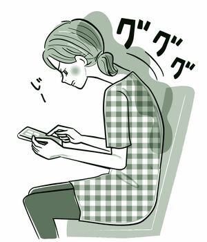 長時間の操作で引き起こす危険な「スマホ巻き肩」とは