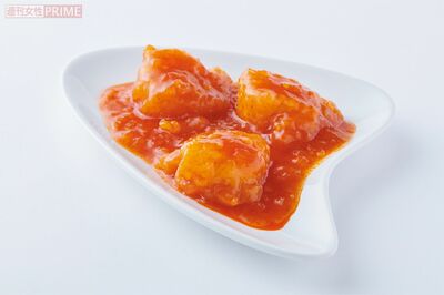 エビチリの海老は各社見た目もサイズもほぼ同じ（撮影／山田智絵）