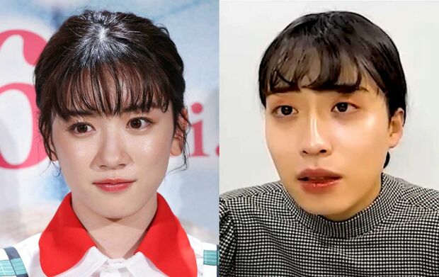 永野芽郁と池田直人（右）