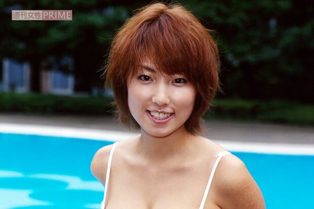 グラビア時代のMEGUMI