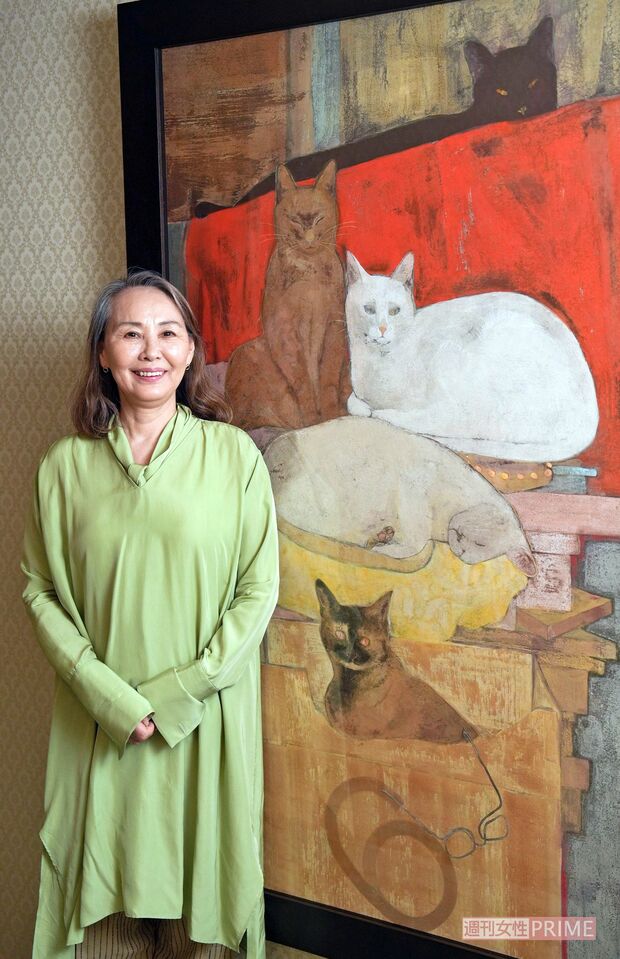 朝井まかてさん　撮影／天日恵美子