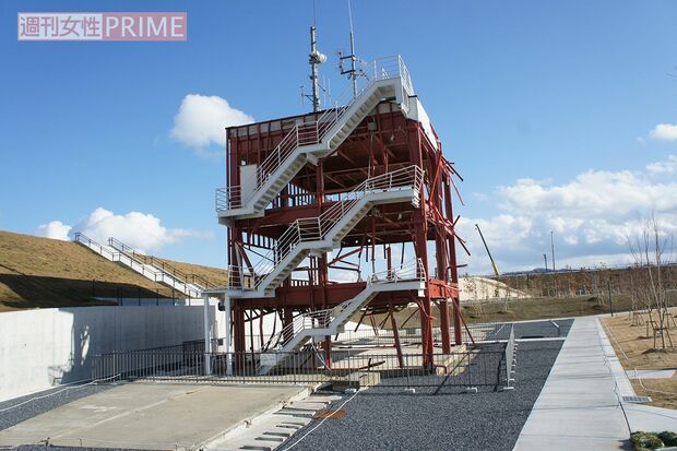 震災当日に宏規さんが駆け付けた南三陸防災対策庁舎。周囲には公園が整備されていた（撮影／渡辺高嗣）