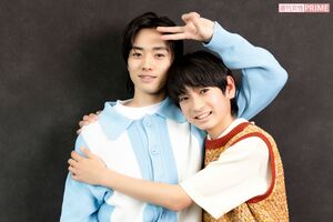 宗像隼司（左）と西田一咲（右）　撮影/北村史成