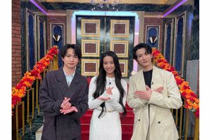 『しゃべくり007』（日本テレビ系）に出演したKoki,（中央）（番組公式Xより）