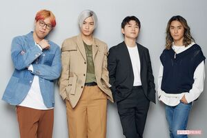 左から世界、川村壱馬、佐野玲於、砂田将宏 撮影/渡邉智裕