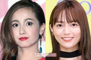 （左から）沢尻エリカ、川口春奈