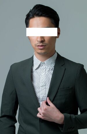 河北麻友子の結婚相手とされる元モデル（元所属事務所の公式ホームページより）