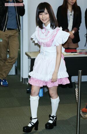 映画『私立バカレア高校』試写会イベントに出席した島崎遥香（2013年）