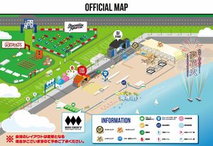 「MUSICCIRCUS」の会場（イベント公式ツイッターより）