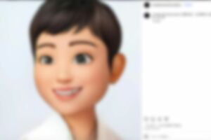 「中村りほ@立憲民主党」の“中の人”とされる男性のインスタグラム。女性政治家の生成AIイラストが