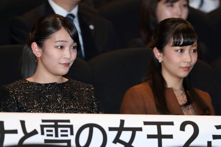 2019年『アナと雪の女王2』のチャリティー上映会に眞子さんと出席された佳子さま