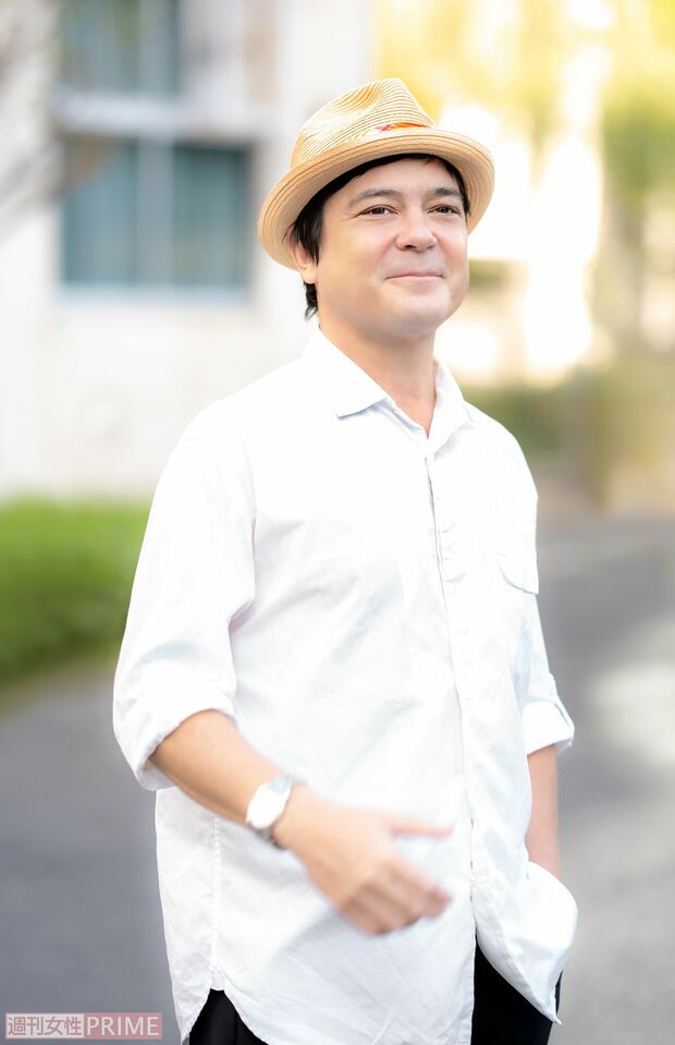 川平慈英　撮影／佐藤靖彦