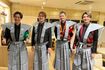 今年の節分祭では純烈メンバーで豆まき