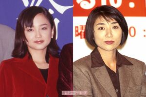 『週末婚』('99年)。女同士の湿った世界観を描いた作品(左から永作博美、松下由樹)