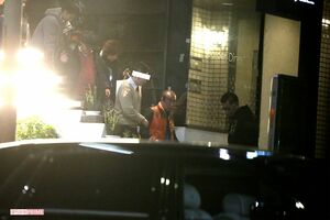 六本木で開催された志村けんの誕生日会での一コマ（2013年）