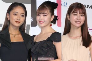 （左から）池田美優、藤田ニコル、生見愛瑠