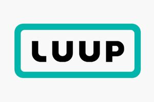 都内で頻繁に見かけるようになった『Luup』のロゴ（公式ホームページより）