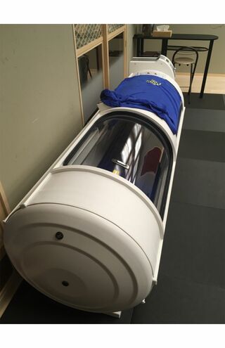 事務所には酸素カプセルも（同ブログより）