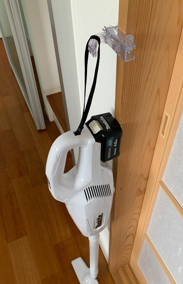 掃除用品のちょい置きに