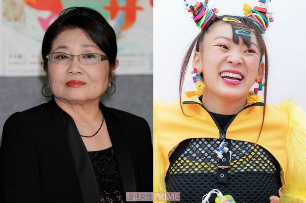 残念ながらツートップとなってしまったピン子とフワちゃん