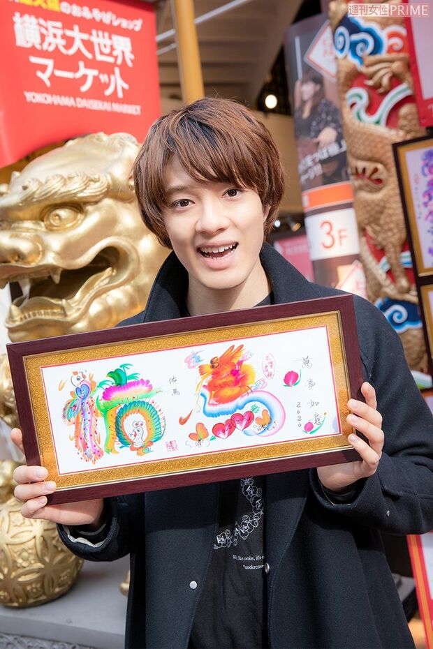 飾るだけで運気が上がるといわれているんです。いいことがありますように！　撮影／矢島泰輔