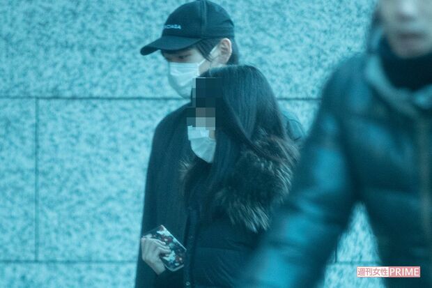 古川と女性のツーショット