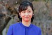 3月16日偕楽園（茨城県水戸市）での『左近の桜植樹式典』に出席された佳子さま。イヤリングは桜の花から1枚の花弁が揺れるデザイン