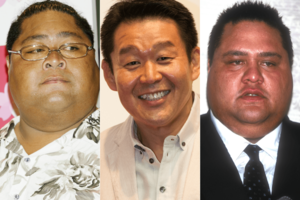 「苦手」な元力士タレントランキング!左からKONISHIKI、花田虎上、曙太郎