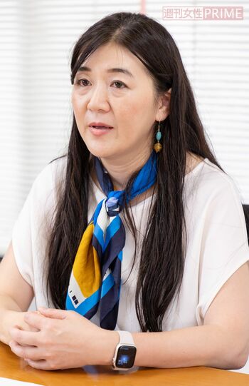 佐々木香織さん●1972年生まれ。YouTubeチャンネル「大腸がんカロリーナ」にて自身の大腸がん経験を発信しながら、がんサバイバーの支援を行う。