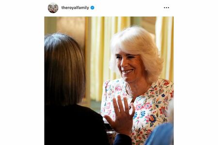 カミラ王妃(英王室の公式インスタグラムより)