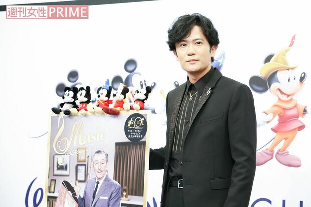 『ウォルト・ディズニー・  アーカイブス コンサート』の案内人に就任した稲垣吾郎　撮影／森田晃博