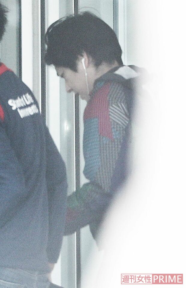 2月中旬、千葉県内の病院に現場入りする二宮