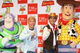 '10年、『トイ・ストーリー3』の会見に参加する所と唐沢