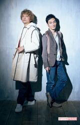 香取慎吾、草なぎ剛    撮影／廣瀬靖士